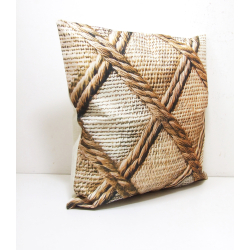 Poduszka Dekoracyjna Nadruk 3D Plecione Boho 45x45cm